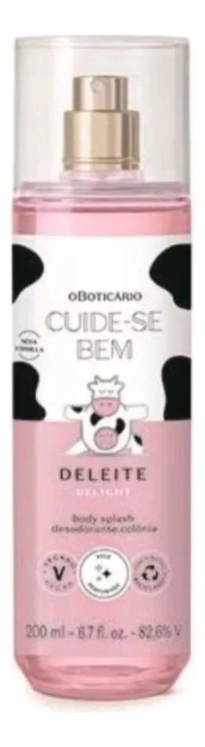 Body Splash Cuide-se Bem Deleite – O Boticário