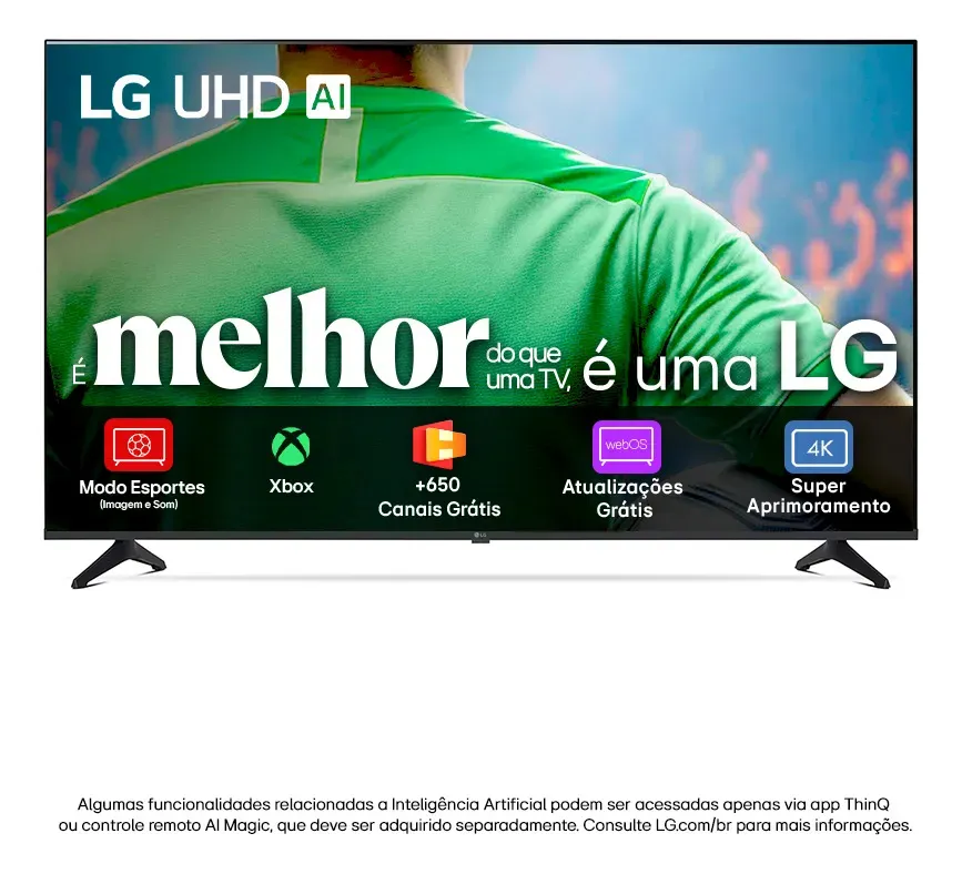 LG UHD AI UA75 55