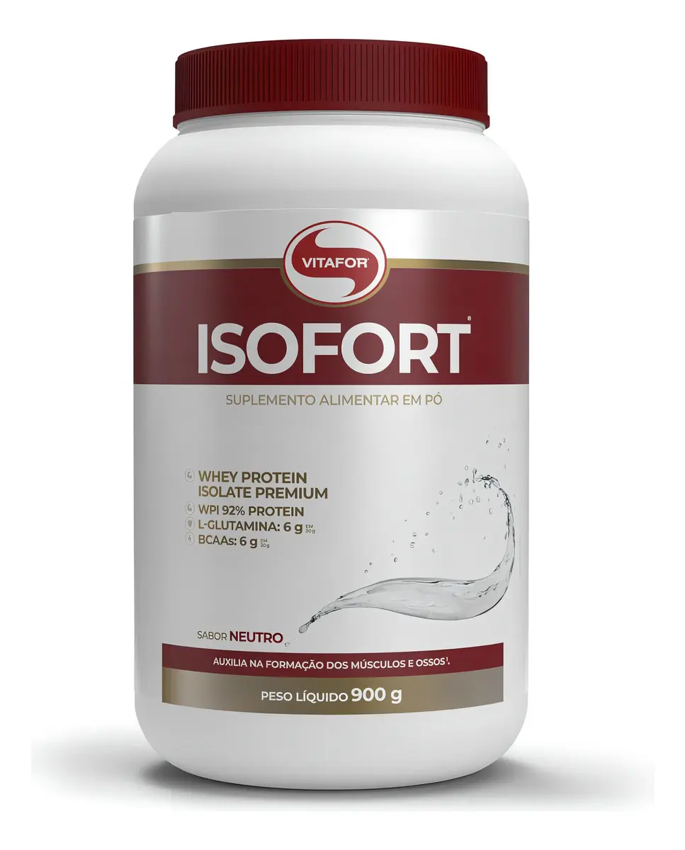 Whey Protein Isolado Isofort Vitafor
