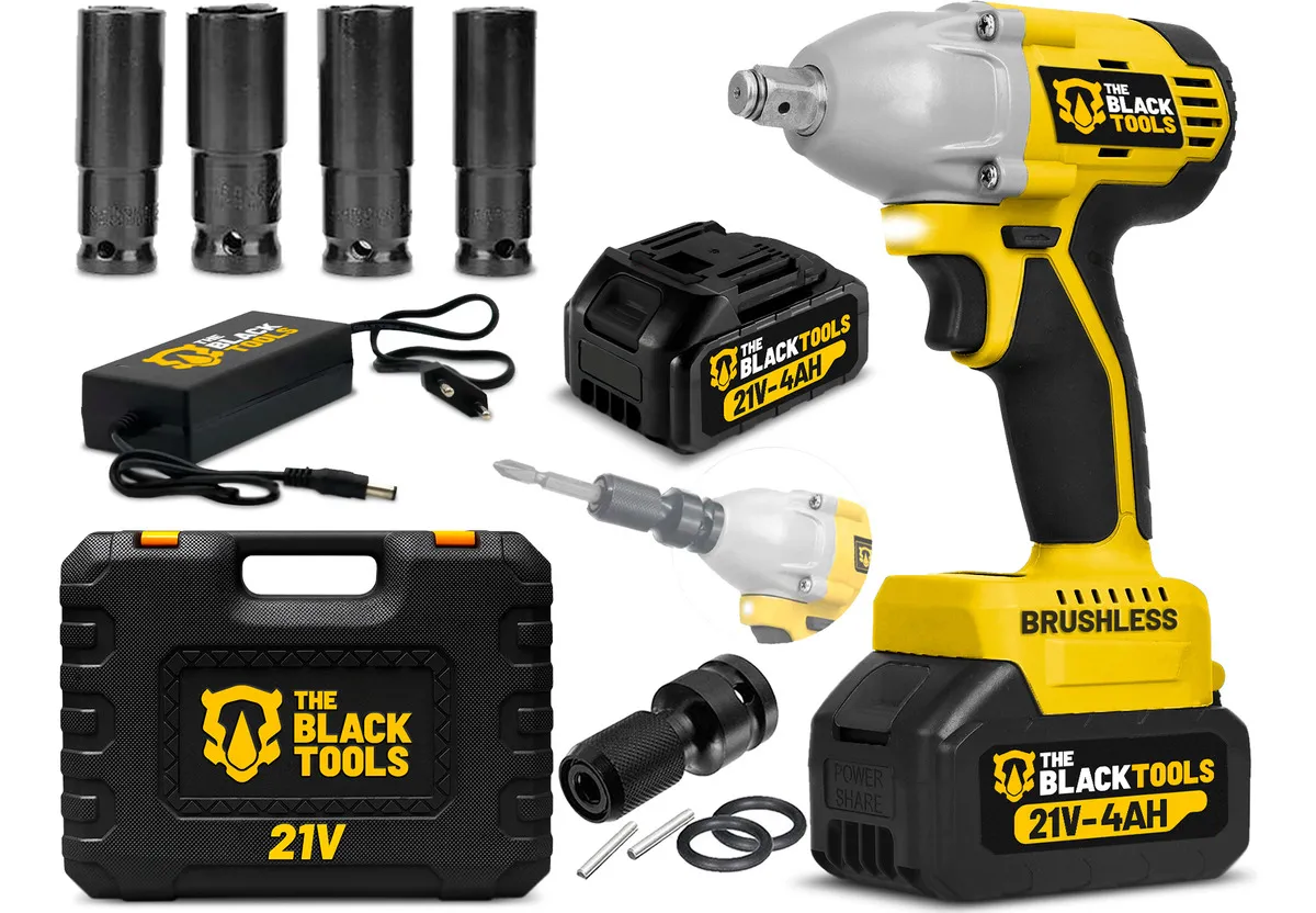 Chave de Impacto Black Tools TB-21I