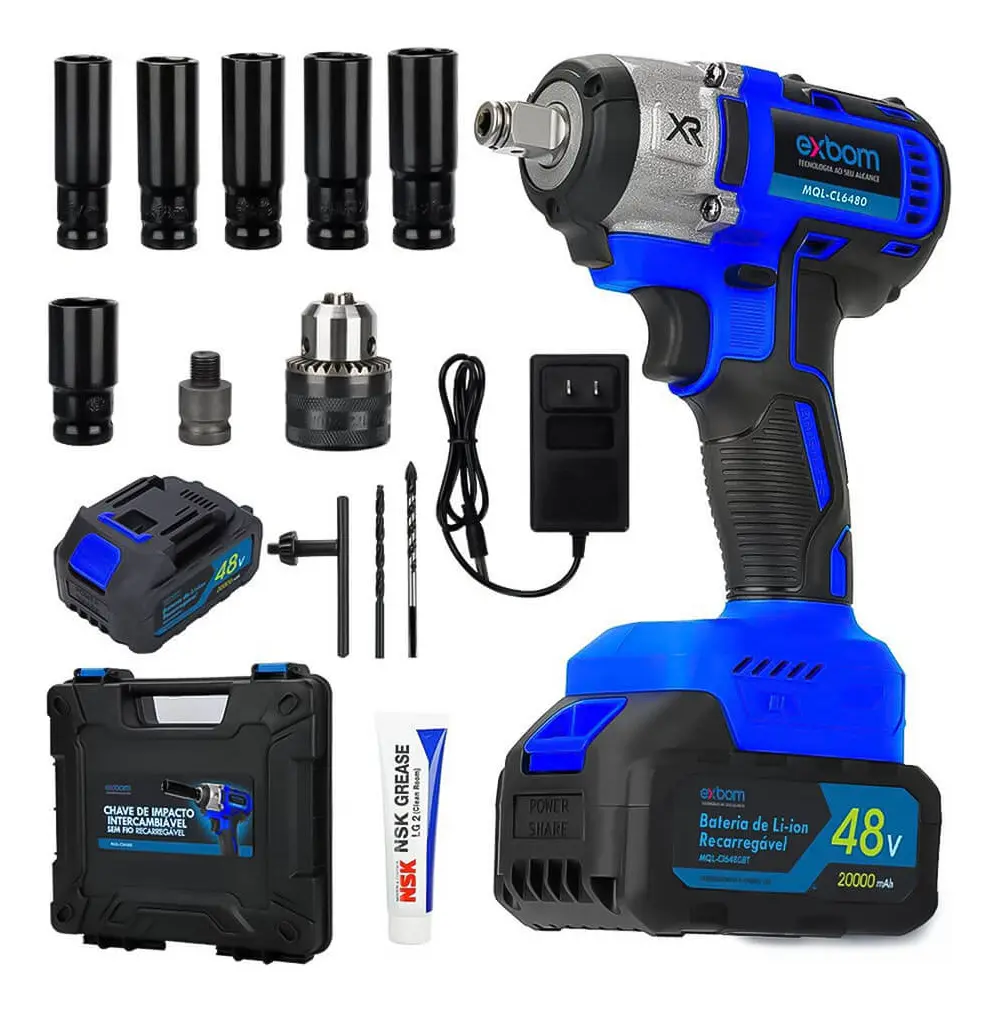 Chave de Impacto Exbom MQL-CI6480